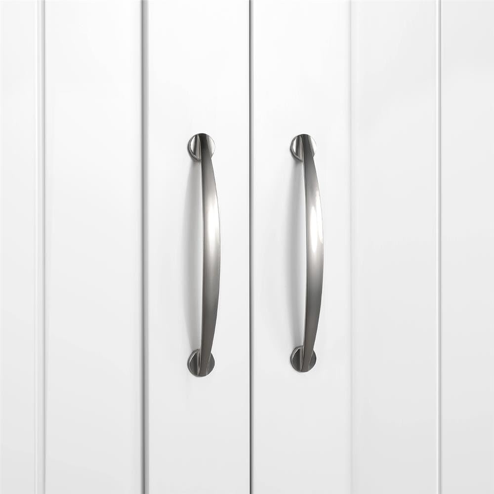 Yaheetech Bathroom Wall Cabinet, Kitchen Storage Cupboard Cabinet with 2 Doors, Wall Mount Storage Cabinet for Bathroom, Kitchen, Living Room, White