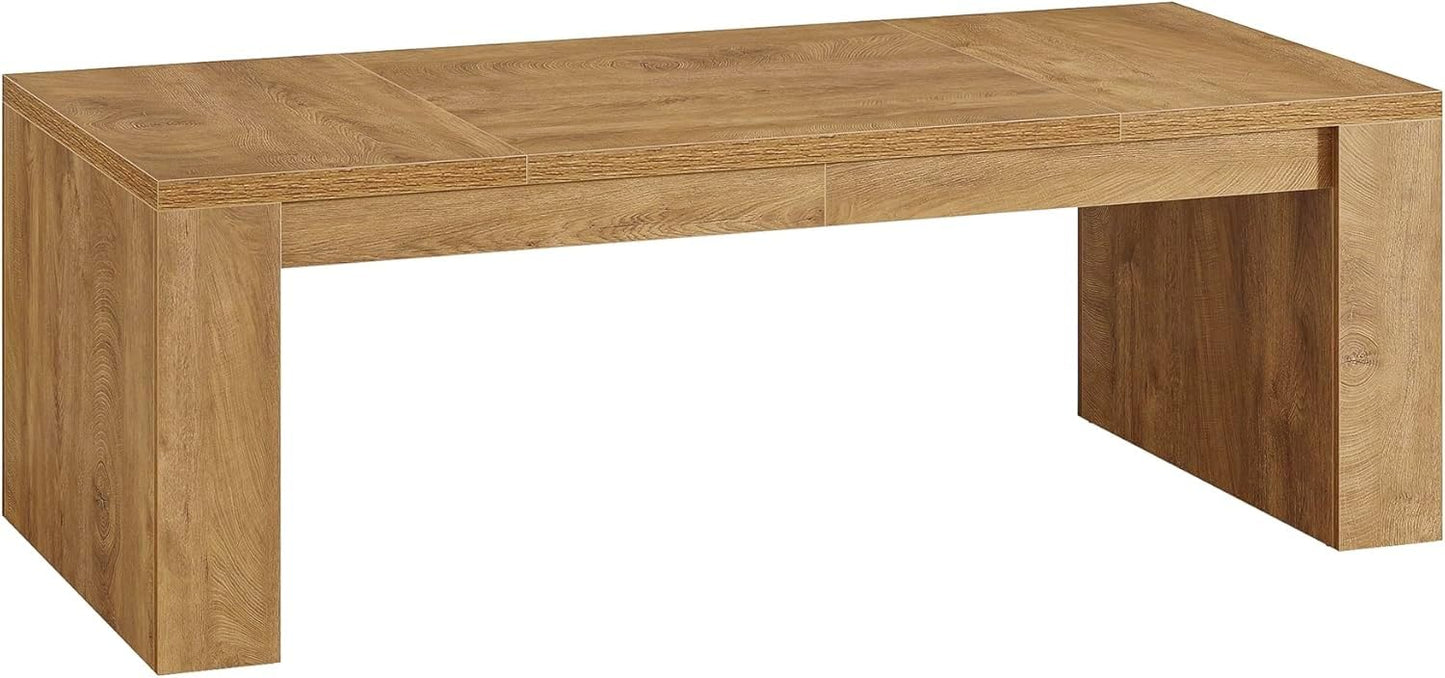 Tribesigns 70.9-Inch Rectangular Dining Table for 6-8, Farmhouse Wooden Kitchen Table, Large Dining Room Furniture with Sturdy Frame for Kitchen, Dining Room, Living Room, Brown