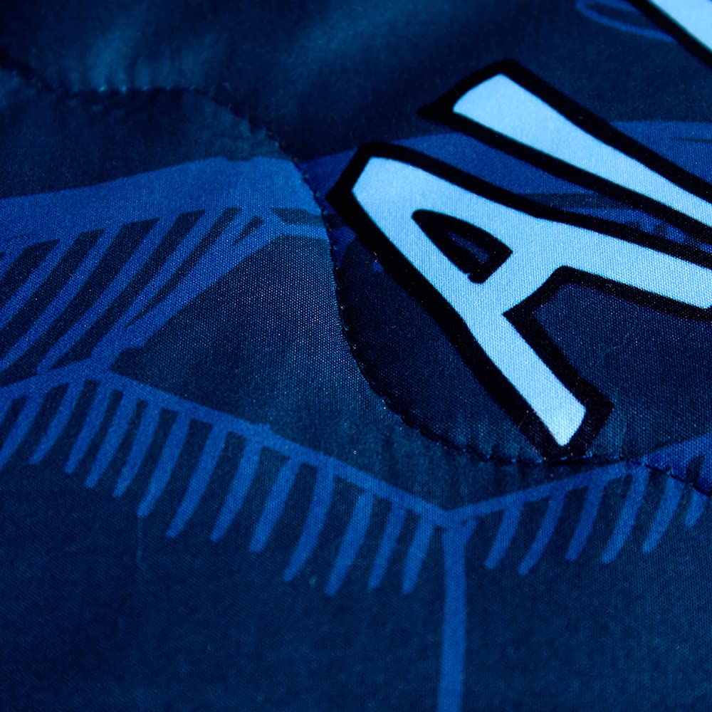 Wajade Sports Comforter Set - 7 Piece Queen Bedding with 3D Soccer, Basketball, Baseball, Football Design for Kids