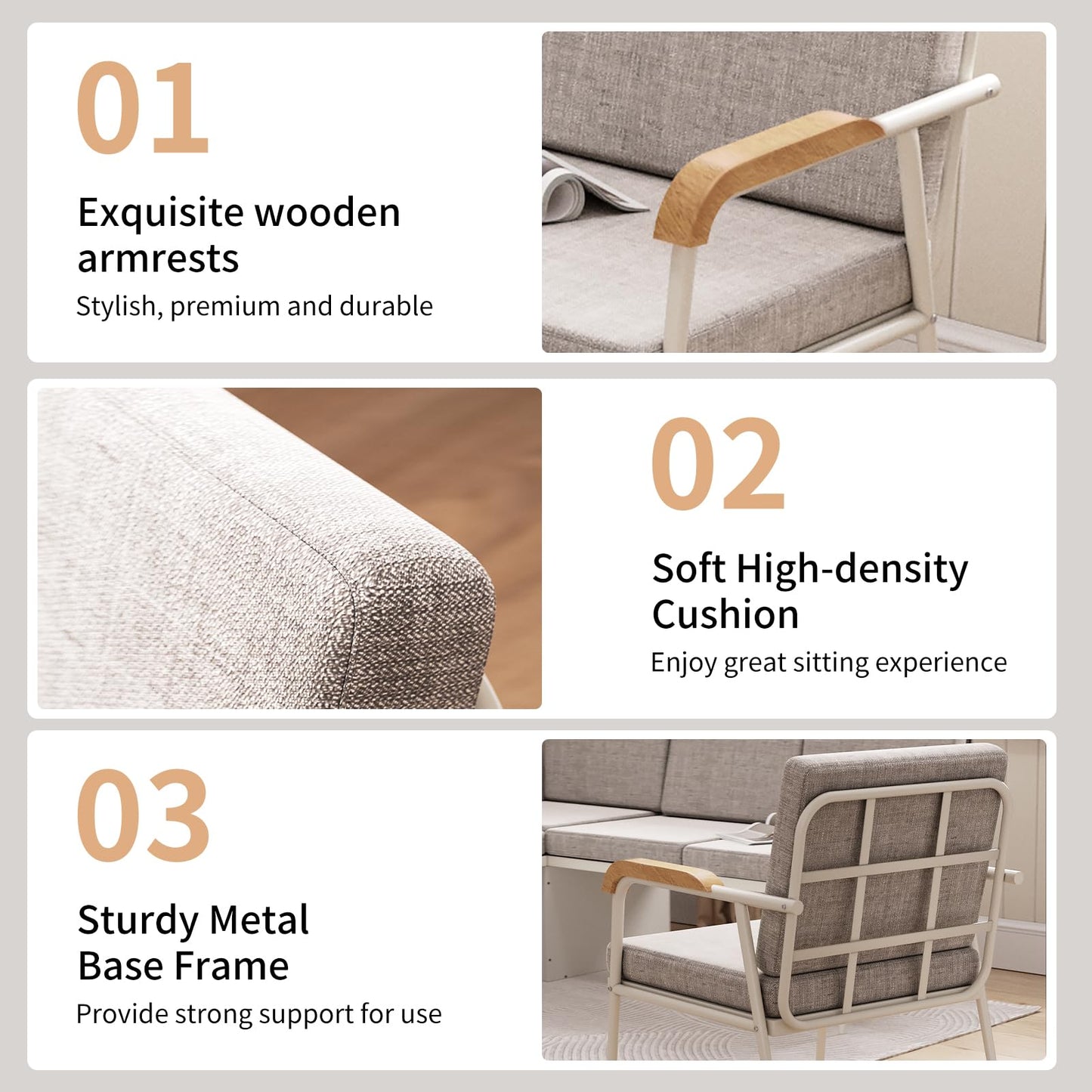 VFK 3 Piece Dining Table Set, 51 Inch Modern Kitchen Folding Breakfast Table with Right Seat Storage Corner Stools and Dining Chairs for Home Dining Room Furniture