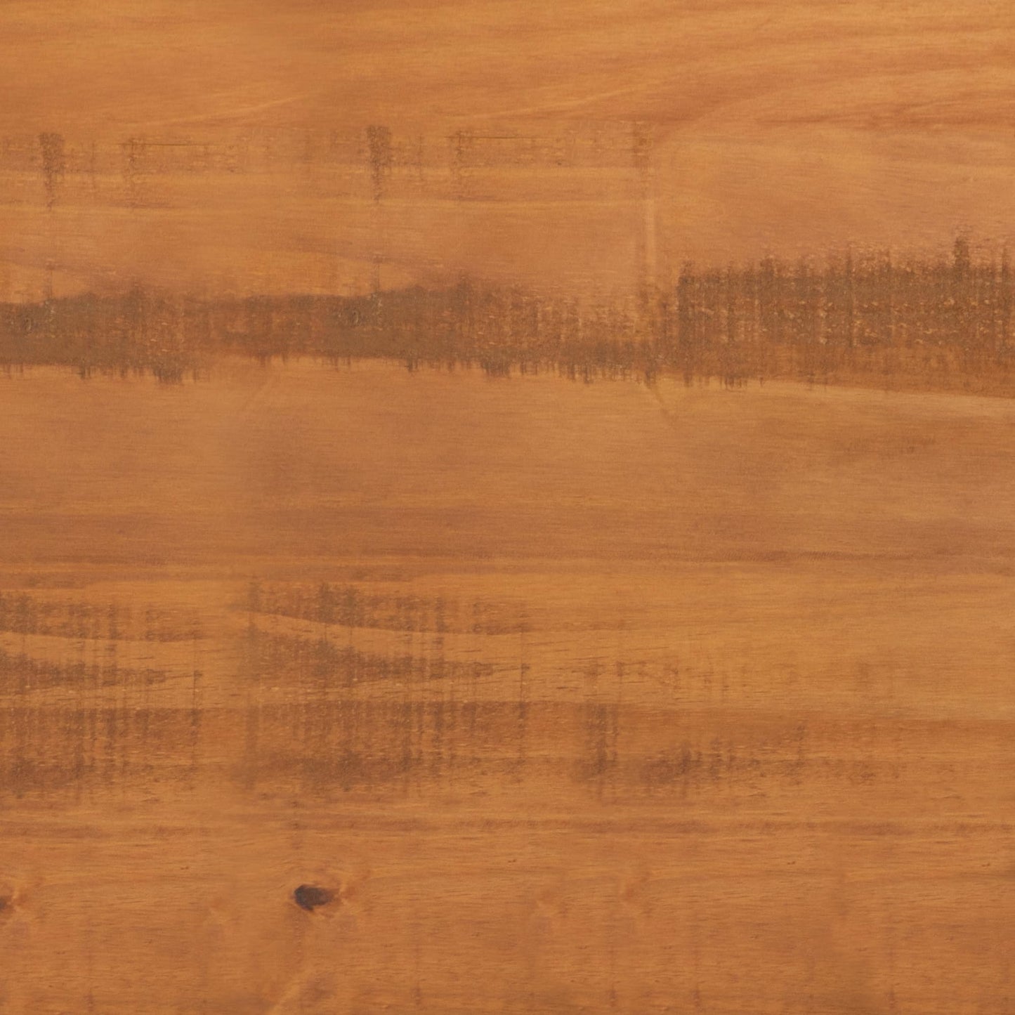 Walker Edison Sloane 6-Drawer Groove Handle Solid Wood Dresser, 52 Inch, Caramel