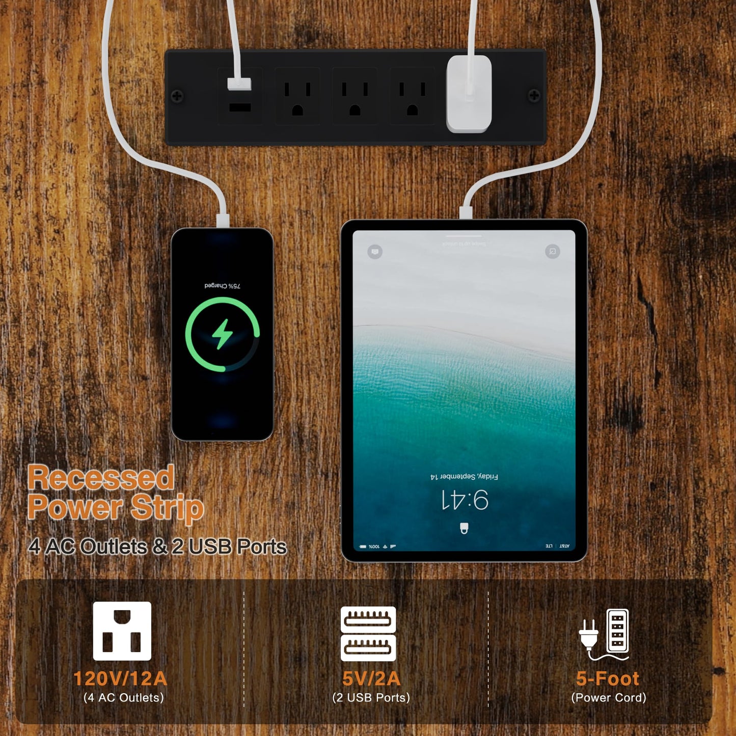 Briteglotec 67'' L Shaped Home Office Desk, Large Reversible Gaming Desk, Corner Computer Desks with File Drawers, Rustic Brown