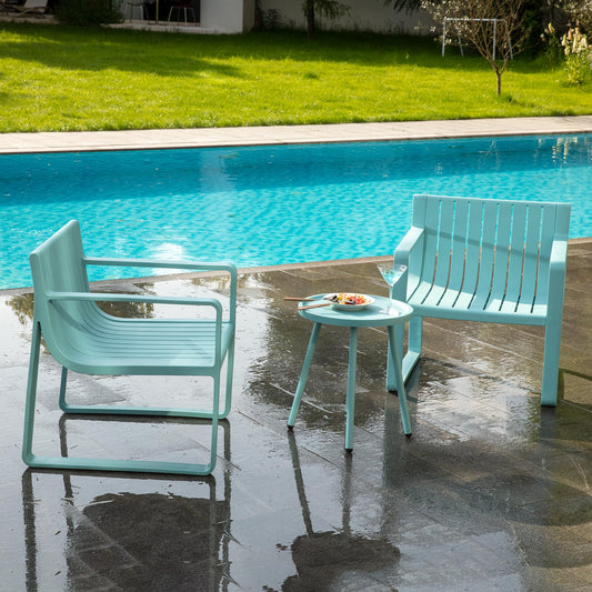Werph Outdoor Furniture Set - 3 Piece Patio Table & Chairs, Perfect for Lawn, Garden, Poolside or Balcony